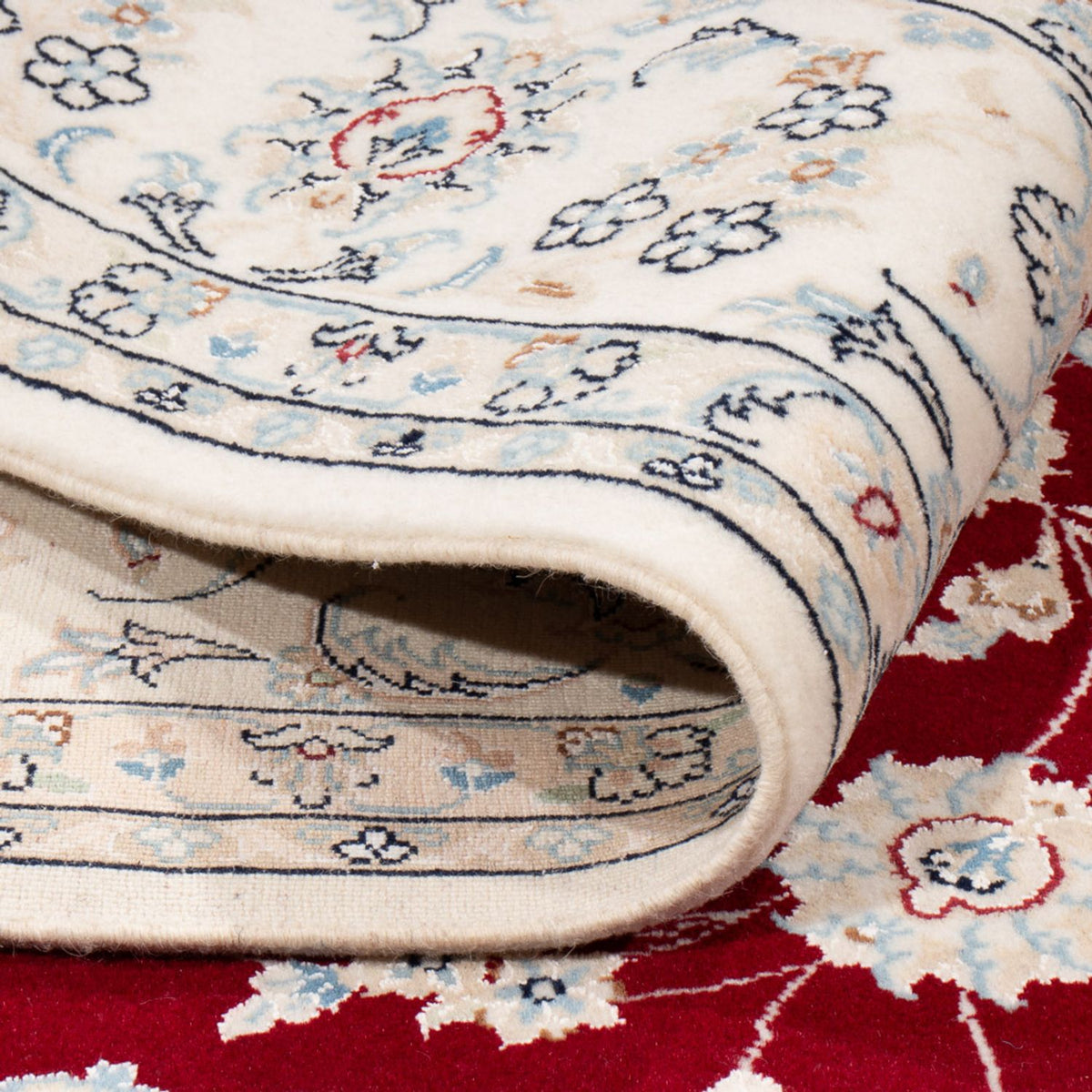 Tappeto Persero - Nain quadrato  - 210 x 194 cm - rosso