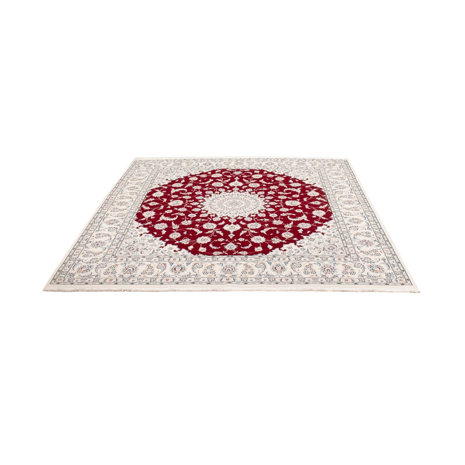 Tappeto Persero - Nain quadrato  - 210 x 194 cm - rosso