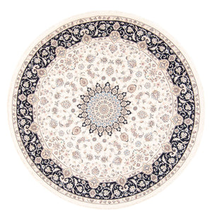 Tappeto Persero - Nain rotondo  - 200 x 200 cm - crema