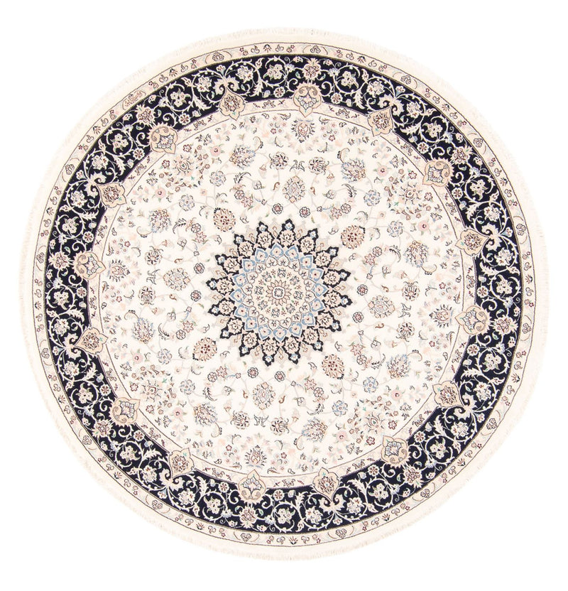 Tappeto Persero - Nain rotondo  - 200 x 200 cm - crema