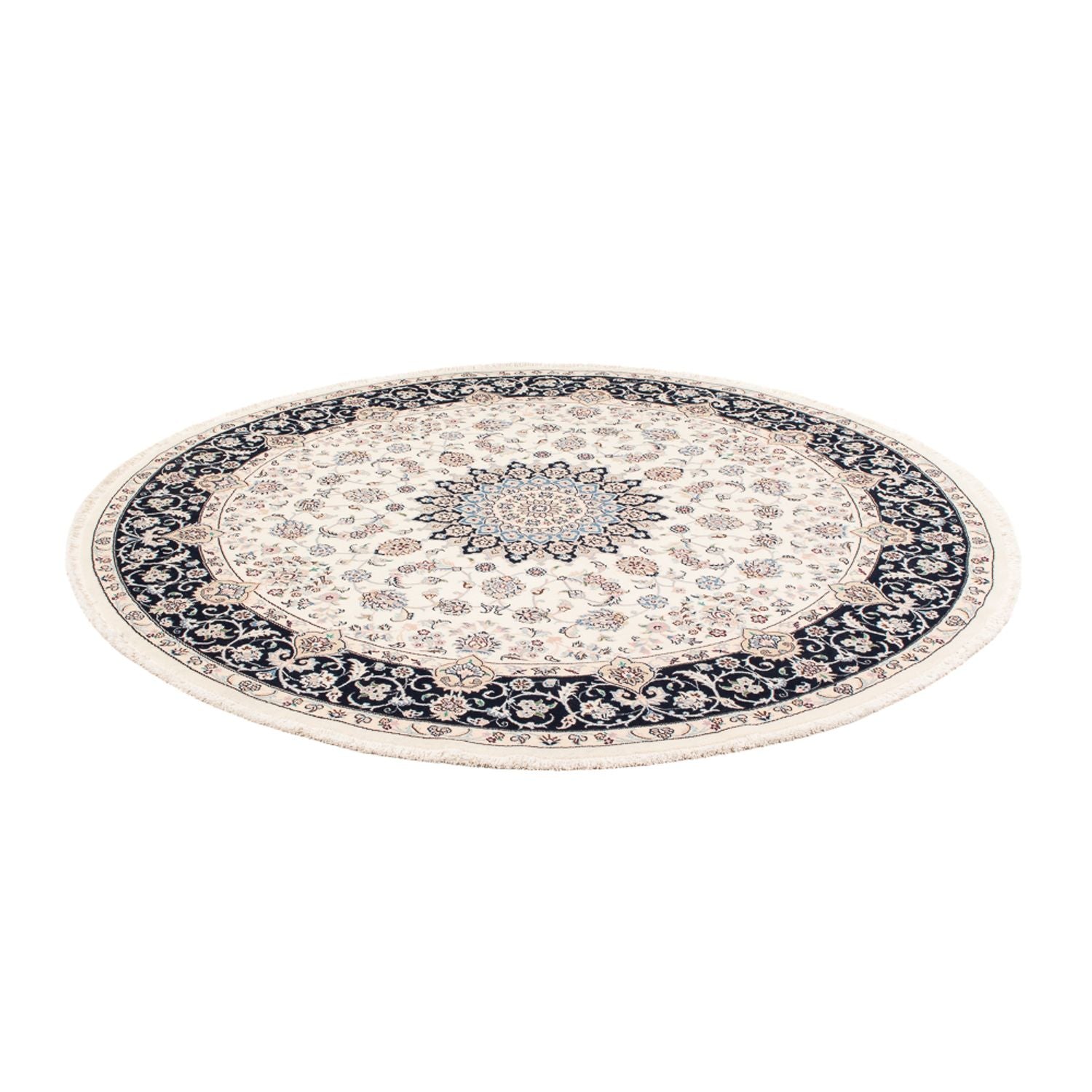 Tappeto Persero - Nain rotondo  - 200 x 200 cm - crema