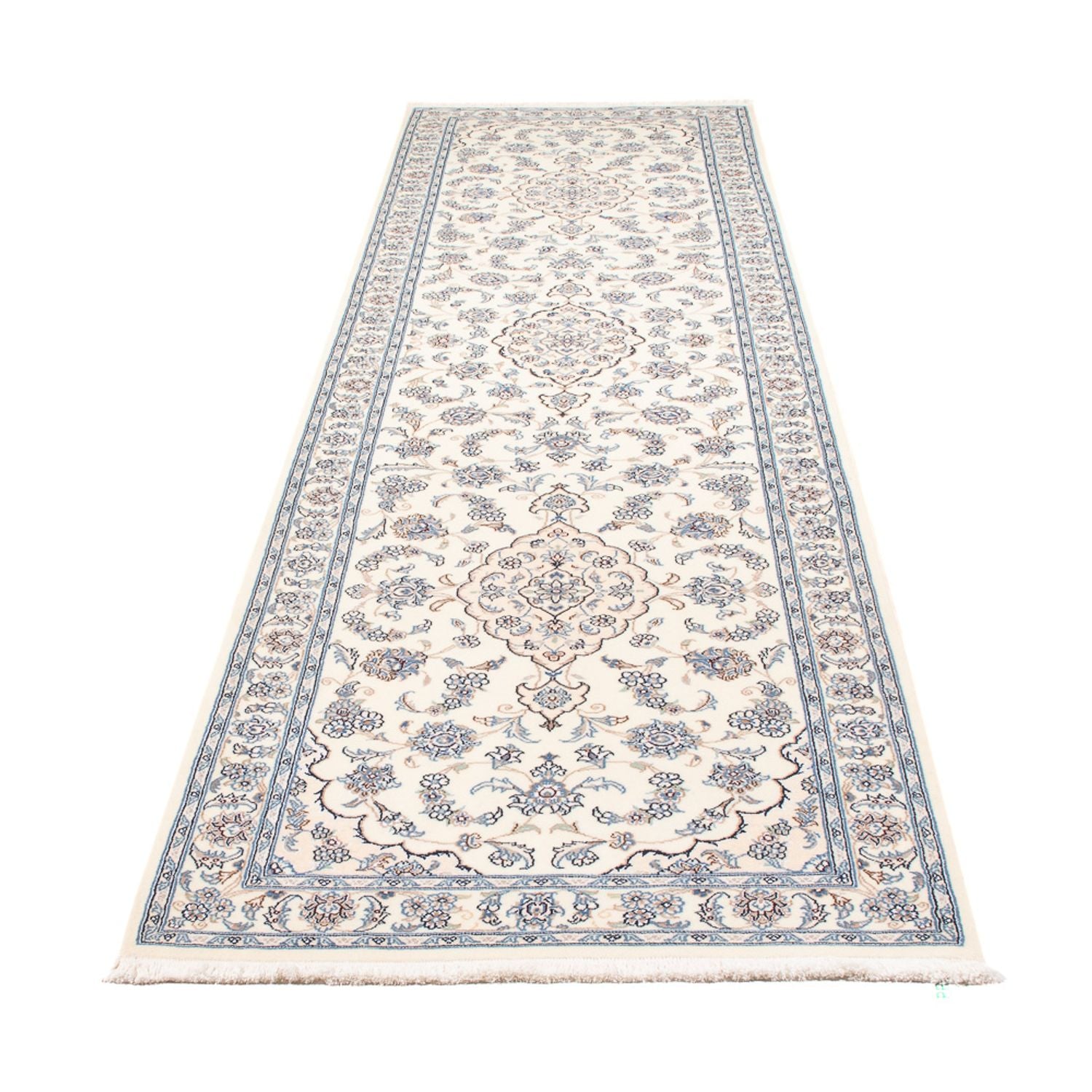 Tappeto corsia Tappeto Persero - Nain - Premio - 340 x 84 cm - crema