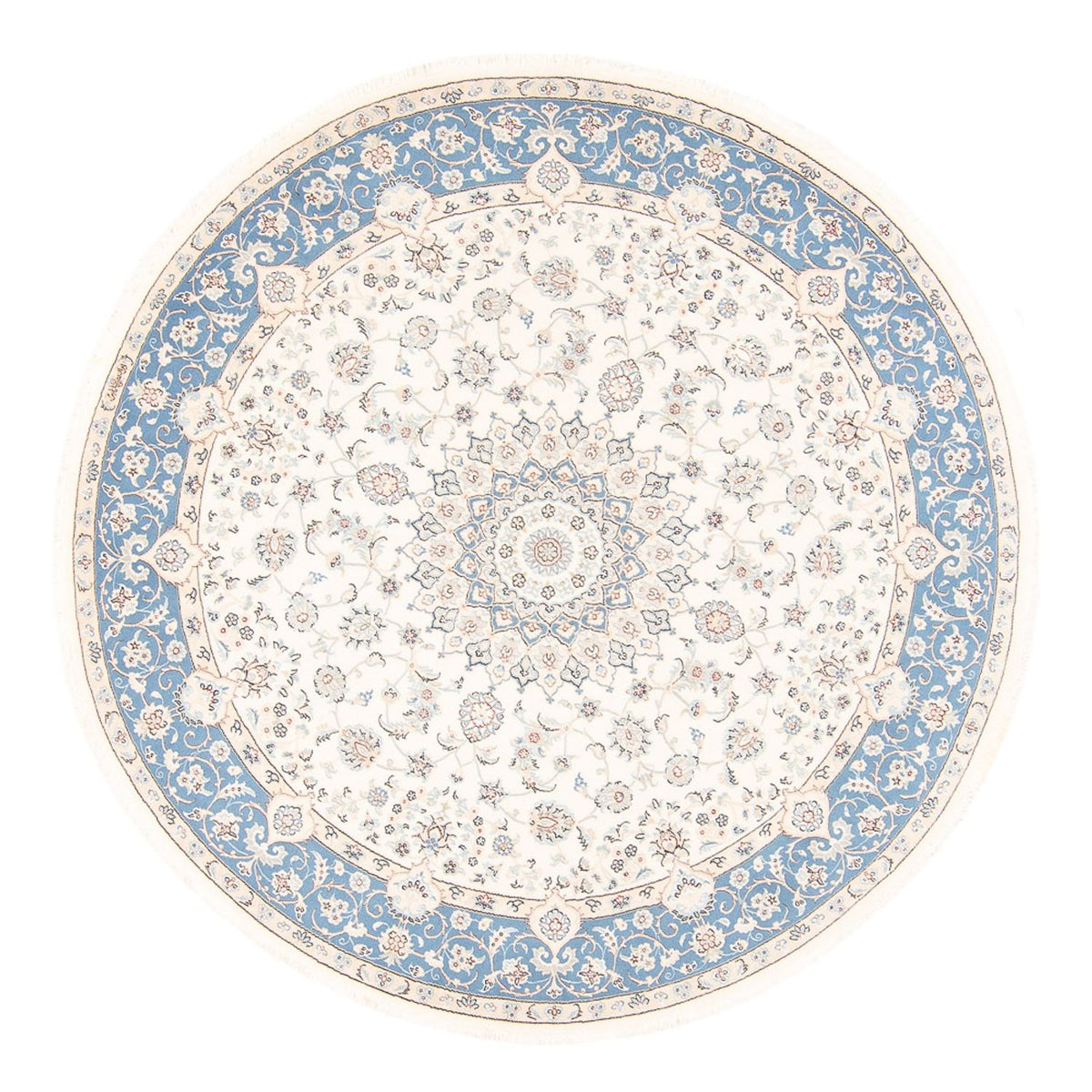 Tappeto Persero - Nain rotondo  - 200 x 200 cm - crema