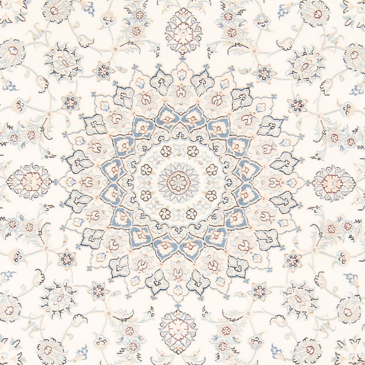 Tappeto Persero - Nain rotondo  - 200 x 200 cm - crema