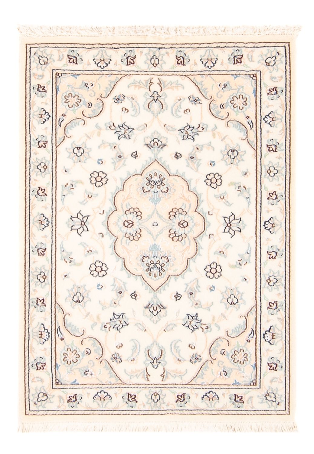 Tappeto Persero - Nain - 91 x 60 cm - beige