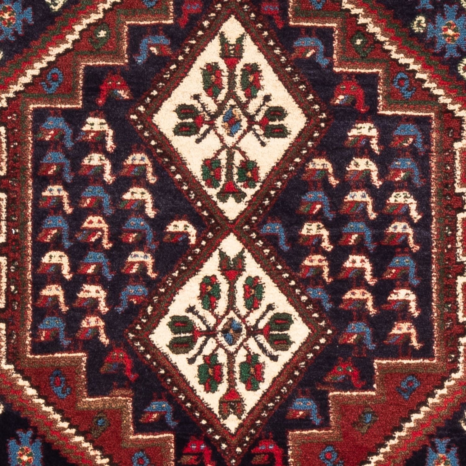 Tappeto Persero - Nomade - 150 x 97 cm - blu scuro