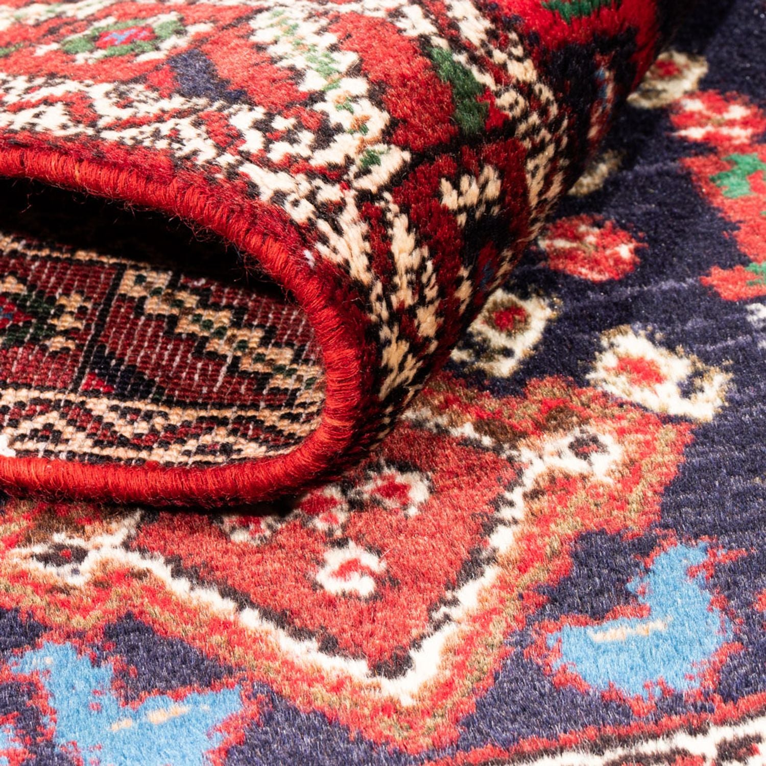 Tappeto Persero - Nomade - 150 x 97 cm - blu scuro