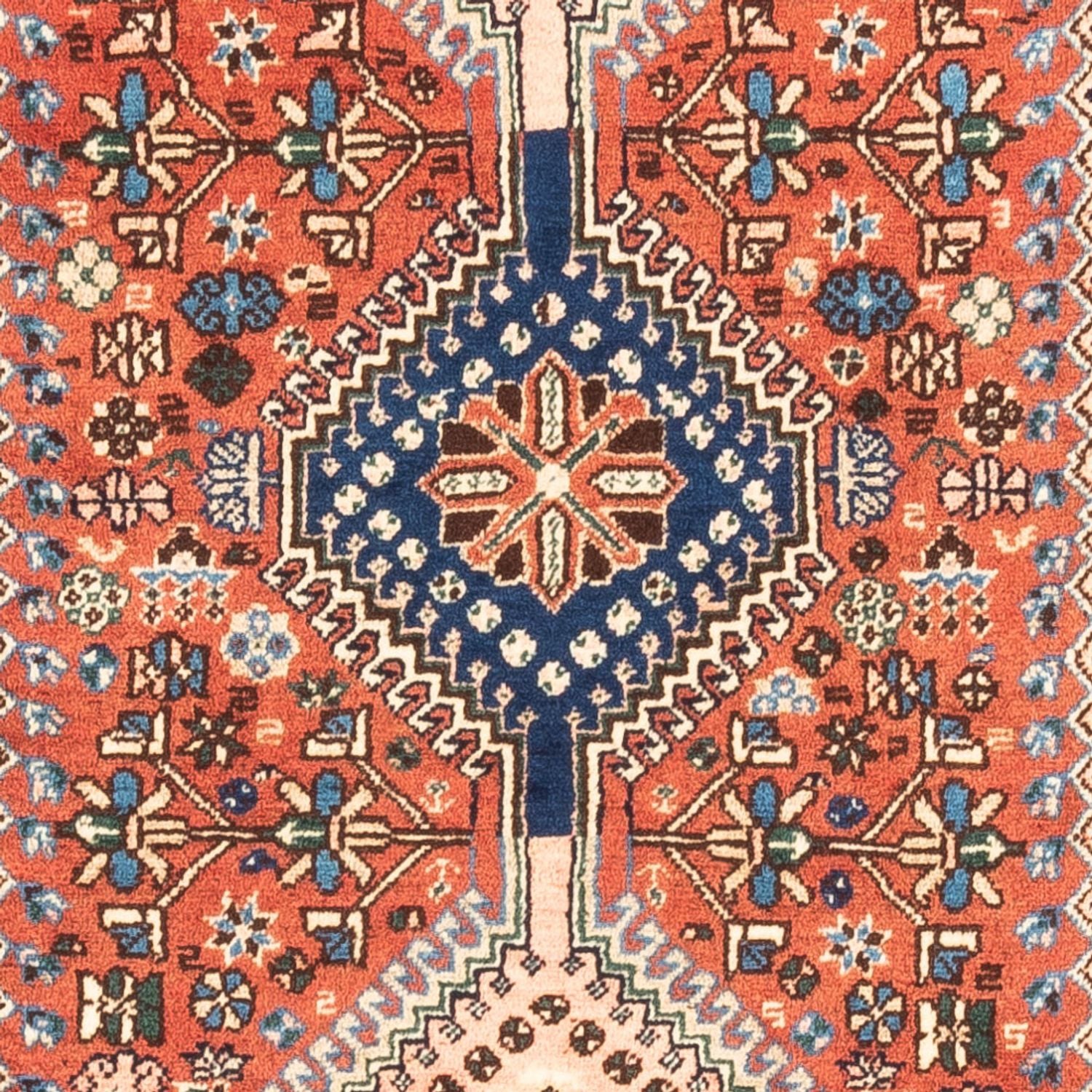 Tappeto corsia Tappeto Persero - Nomade - 203 x 83 cm - rosso
