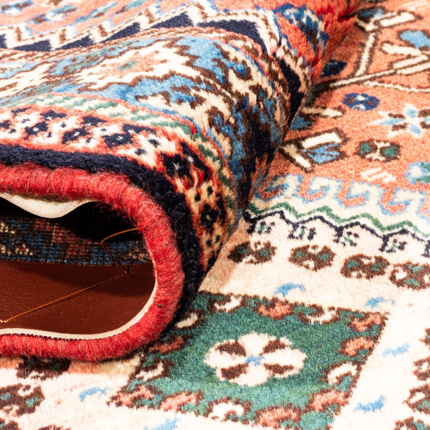 Tappeto corsia Tappeto Persero - Nomade - 203 x 83 cm - rosso