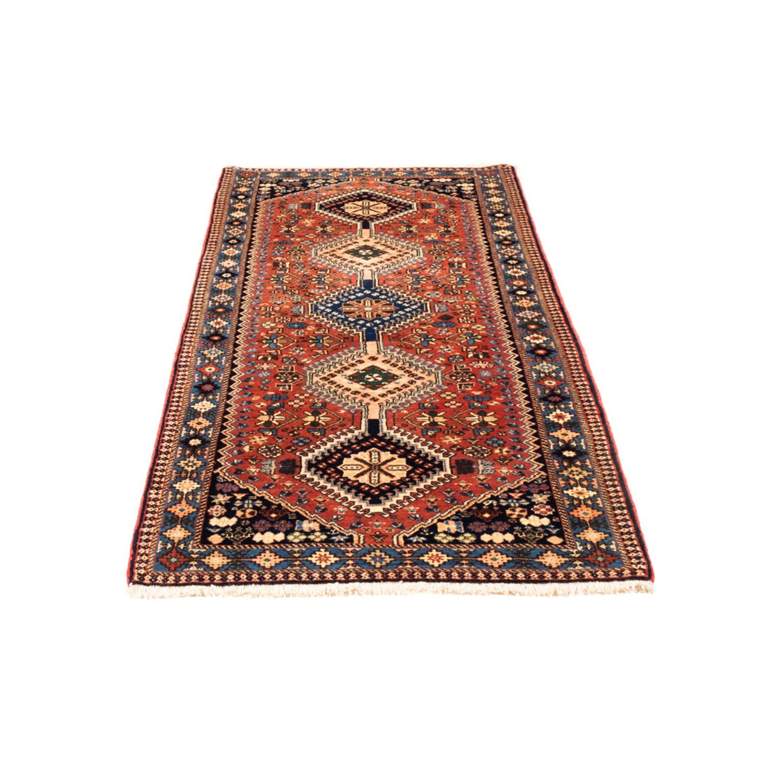 Tappeto corsia Tappeto Persero - Nomade - 203 x 83 cm - rosso