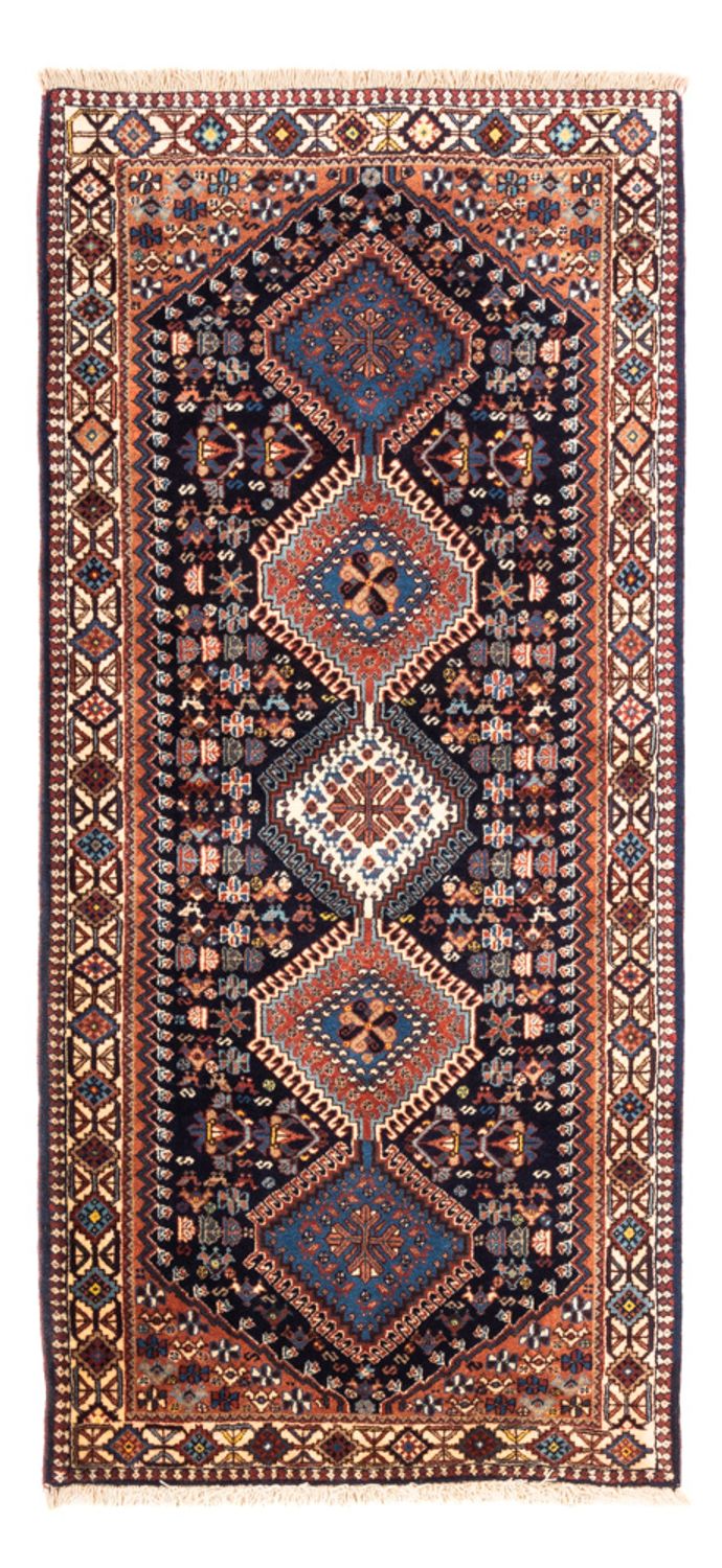 Tappeto corsia Tappeto Persero - Nomade - 182 x 84 cm - blu scuro