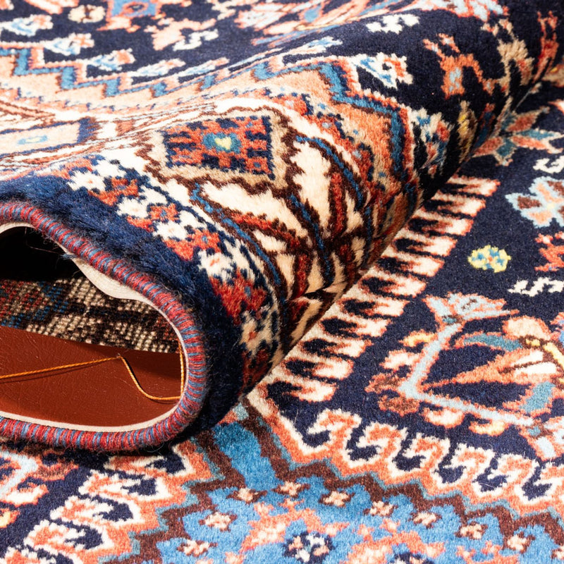 Tappeto corsia Tappeto Persero - Nomade - 182 x 84 cm - blu scuro