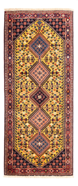 Tappeto corsia Tappeto Persero - Nomade - 193 x 82 cm - giallo