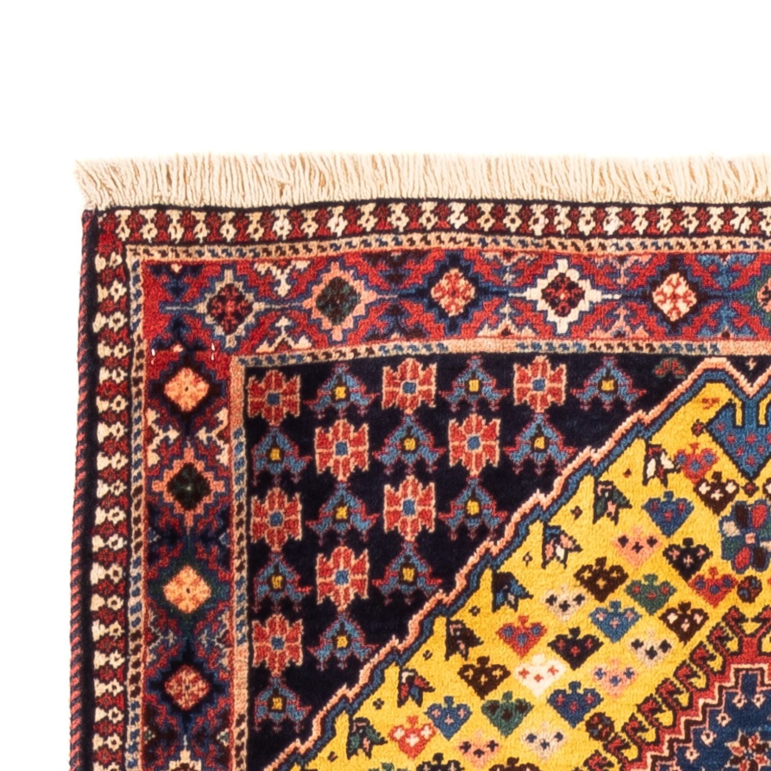 Tappeto corsia Tappeto Persero - Nomade - 193 x 82 cm - giallo