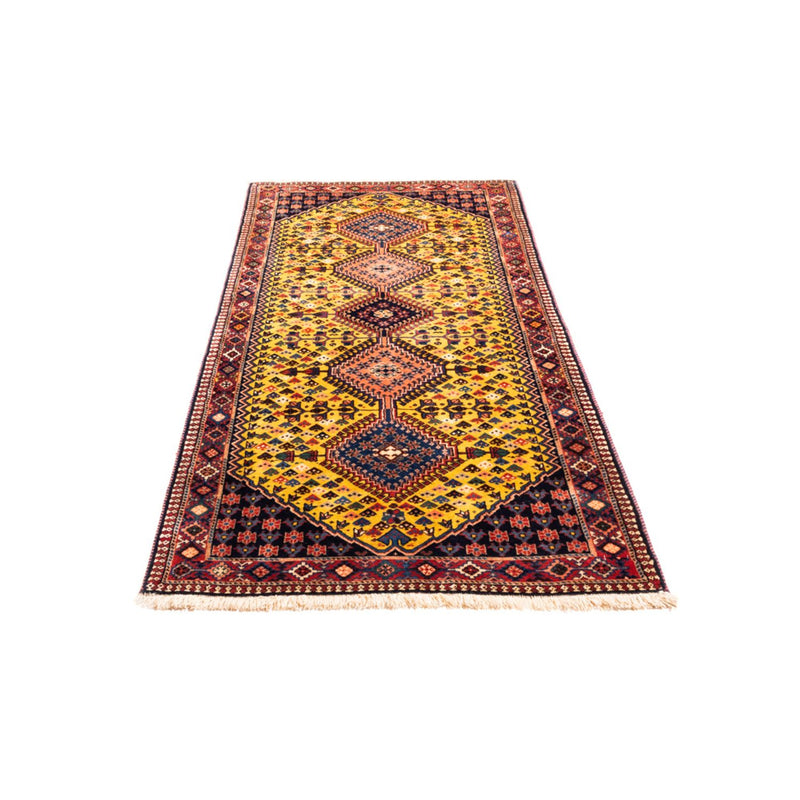 Tappeto corsia Tappeto Persero - Nomade - 193 x 82 cm - giallo