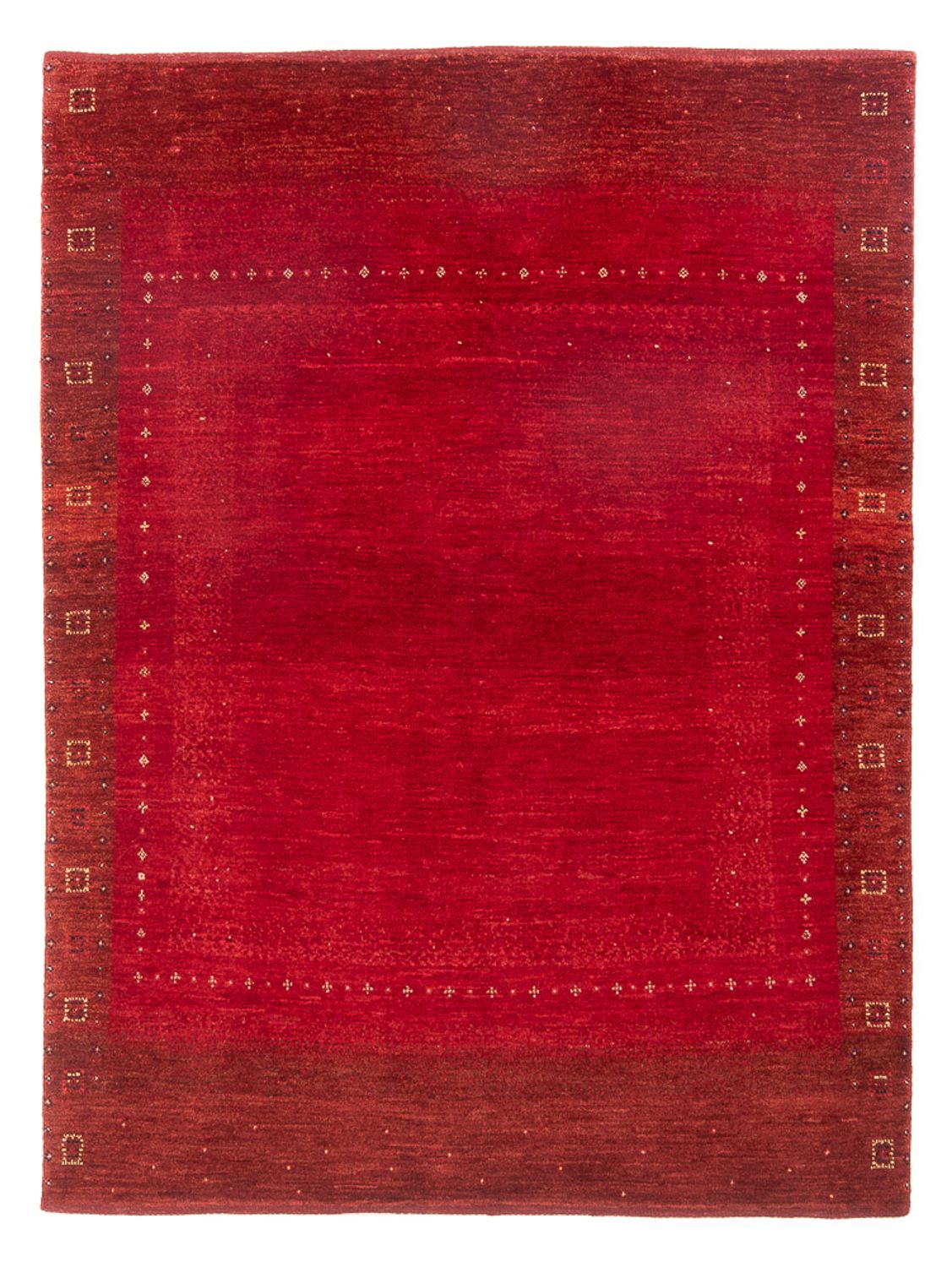 Tappeto Gabbeh - Persero - 193 x 150 cm - rosso