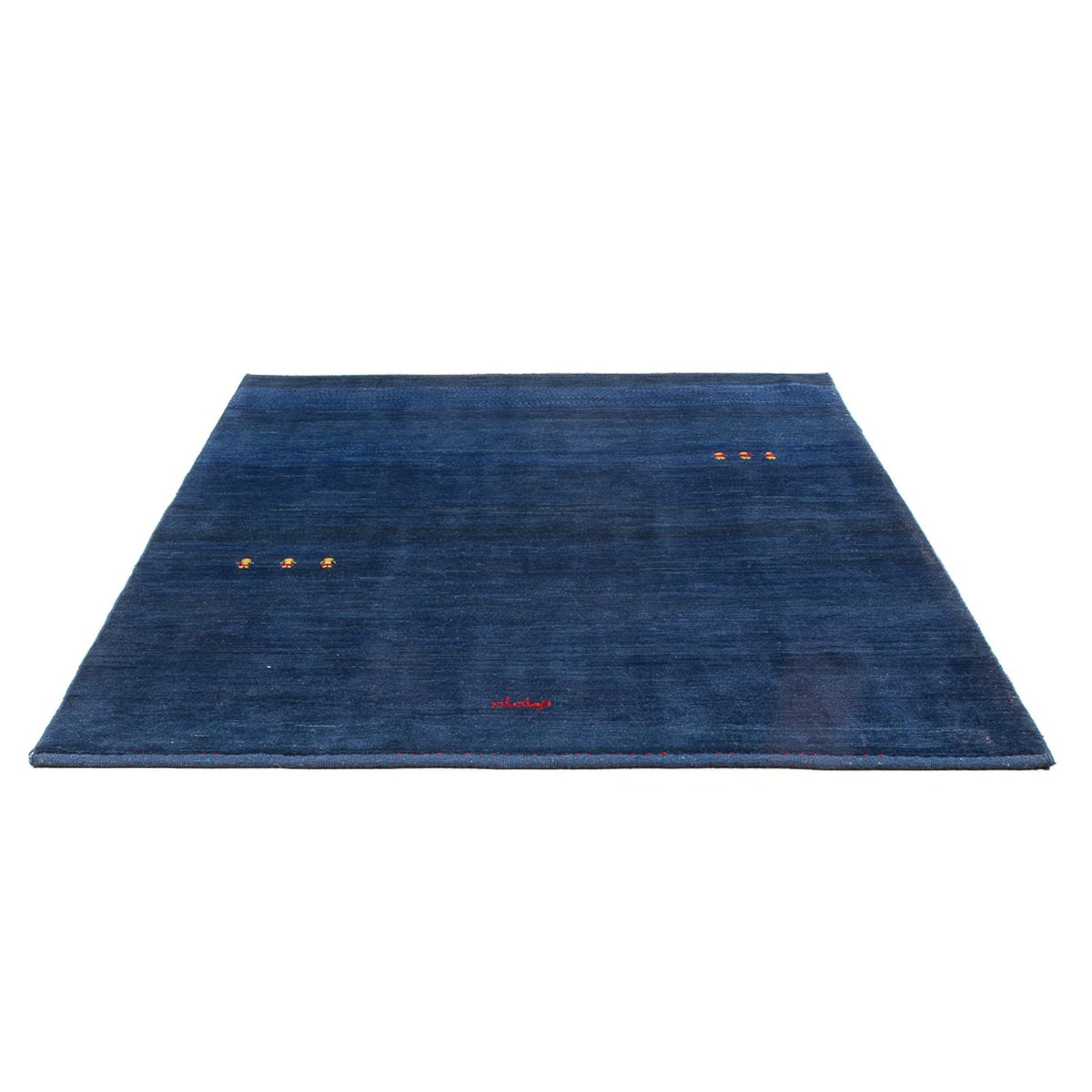 Tappeto Gabbeh - Persero - 195 x 155 cm - blu scuro