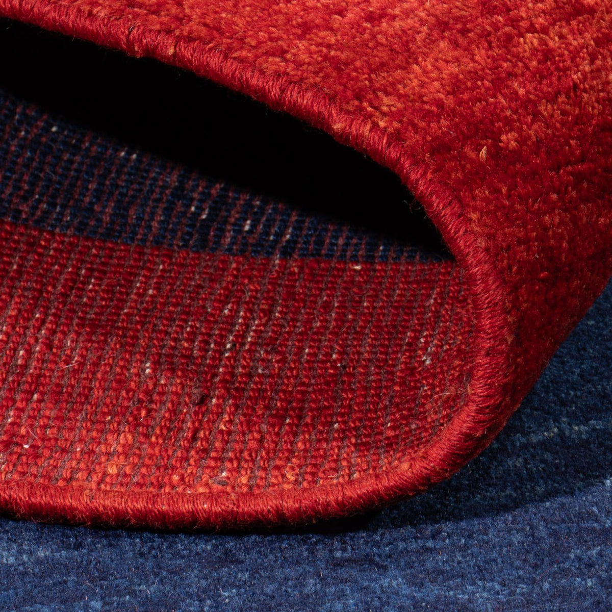 Tappeto Gabbeh - Persero - 200 x 141 cm - blu scuro