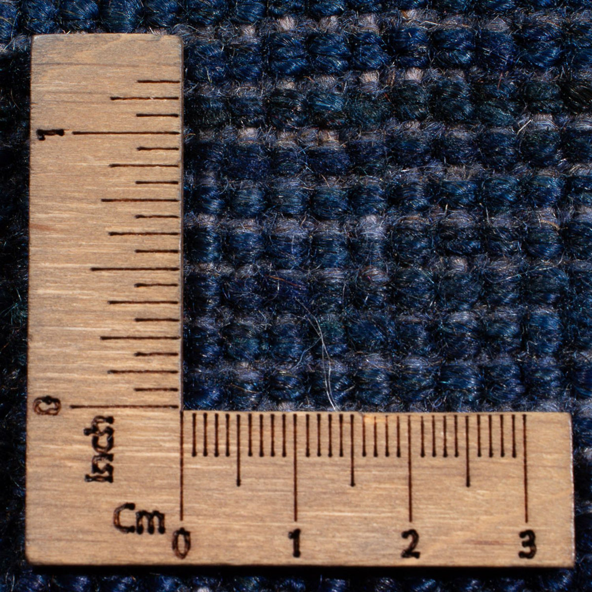 Tappeto Gabbeh - Persero - 188 x 149 cm - blu scuro