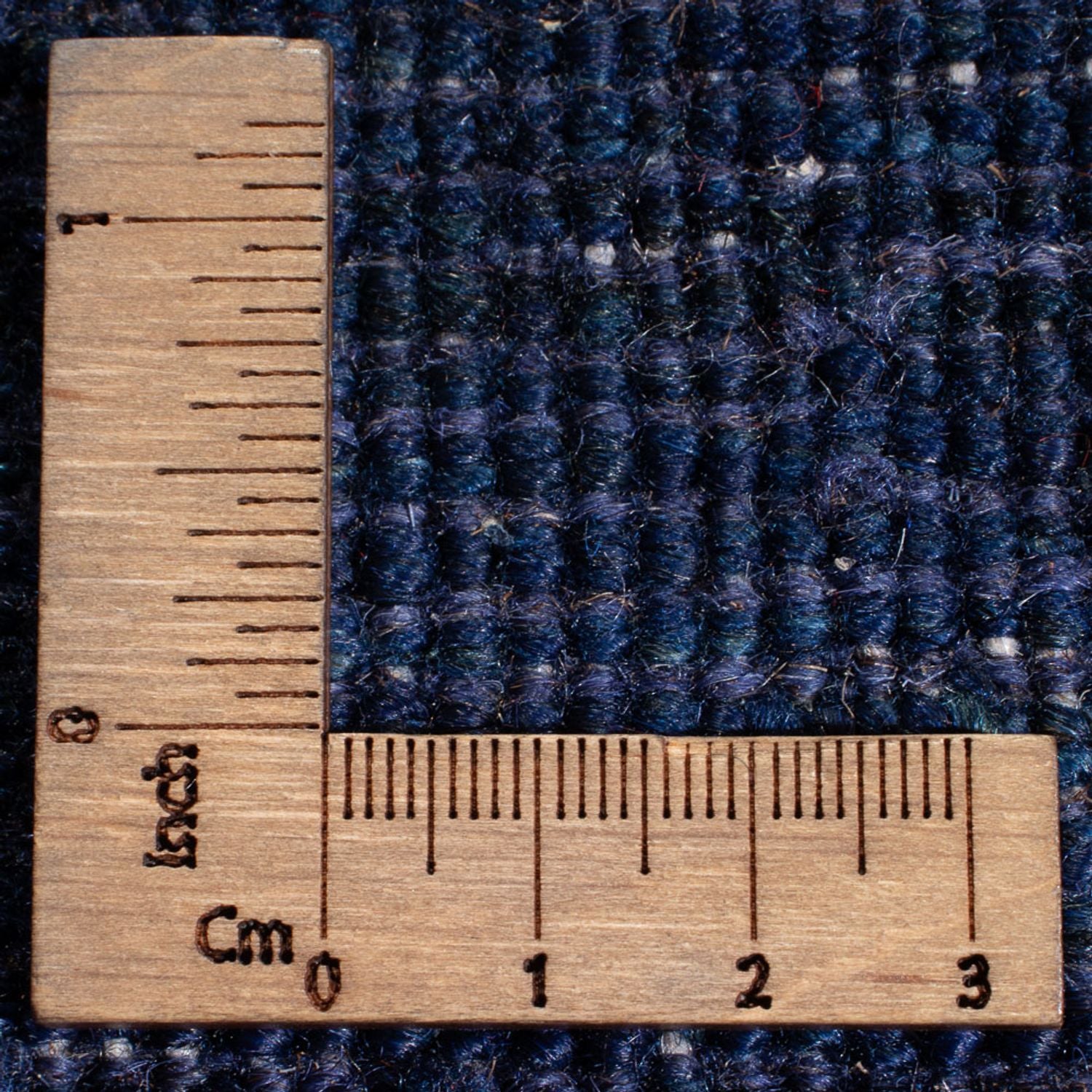 Tappeto Gabbeh - Persero - 190 x 150 cm - blu scuro
