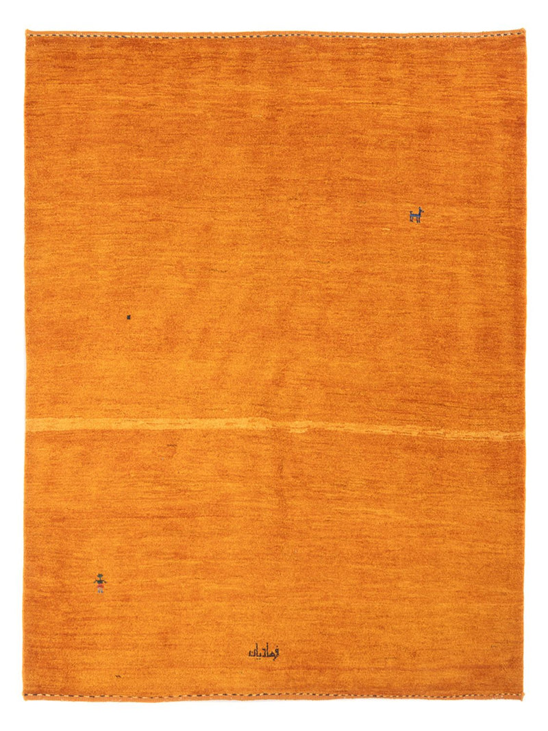 Tappeto Gabbeh - Persero - 187 x 150 cm - arancione