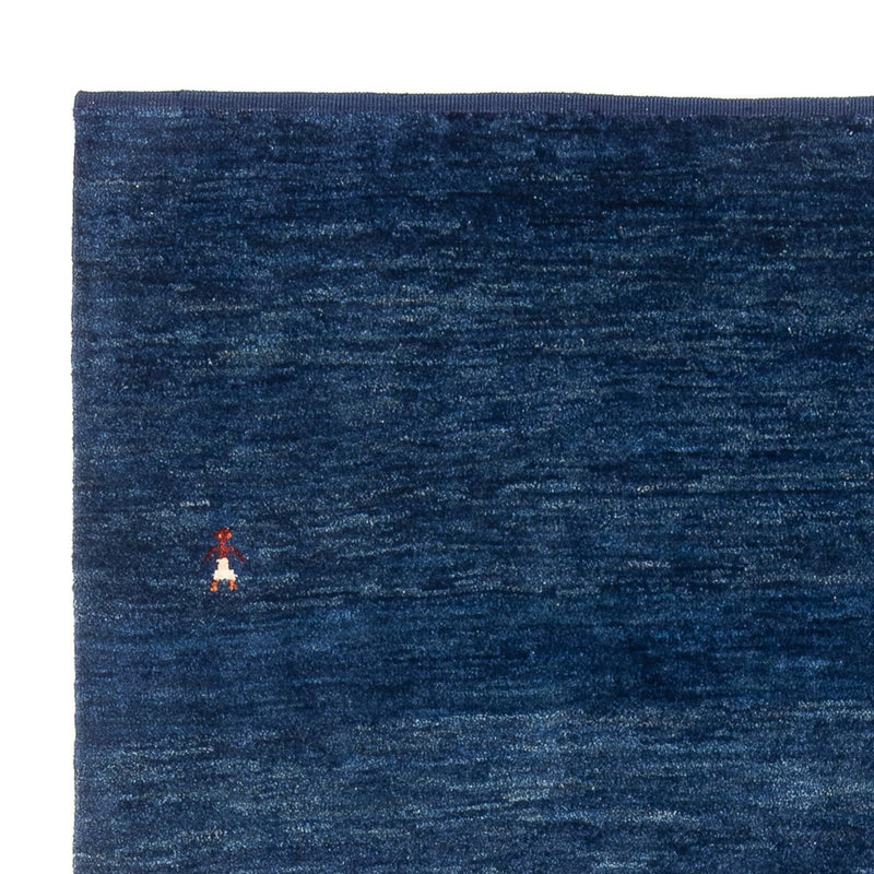 Tappeto Gabbeh - Persero - 188 x 147 cm - blu scuro