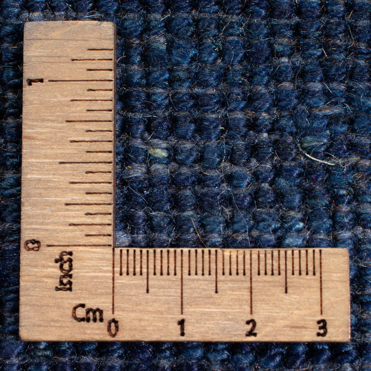 Tappeto Gabbeh - Persero - 188 x 147 cm - blu scuro