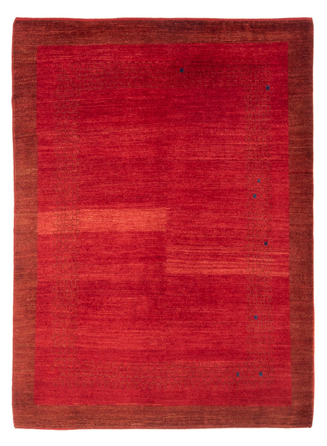Tappeto Gabbeh - Persero - 195 x 152 cm - rosso
