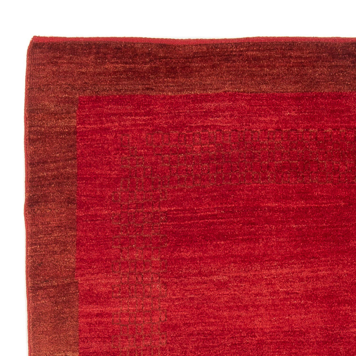 Tappeto Gabbeh - Persero - 195 x 152 cm - rosso