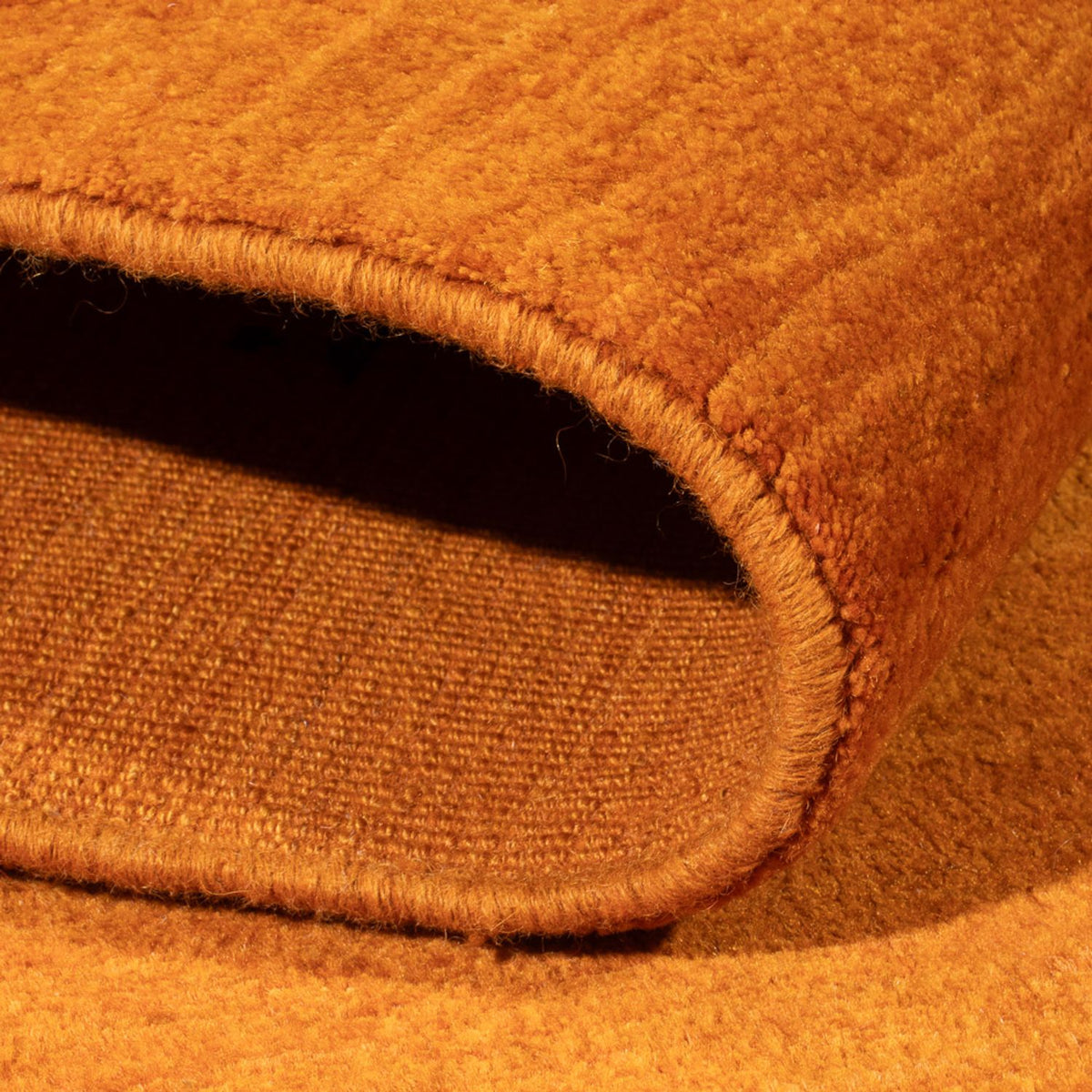 Tappeto Gabbeh - Persero - 205 x 137 cm - arancione