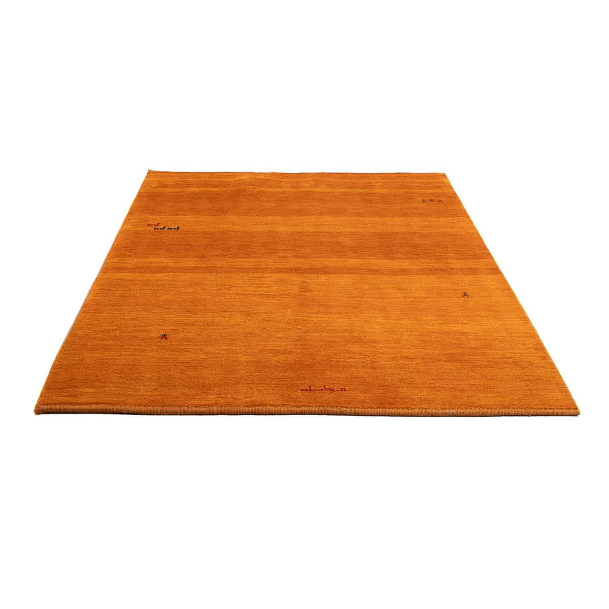 Tappeto Gabbeh - Persero - 205 x 137 cm - arancione