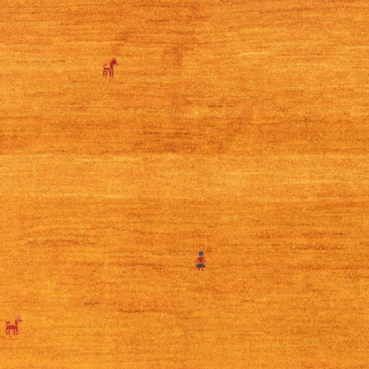 Tappeto Gabbeh - Persero - 202 x 140 cm - arancione