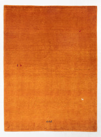 Tappeto Gabbeh - Persero - 193 x 153 cm - arancione