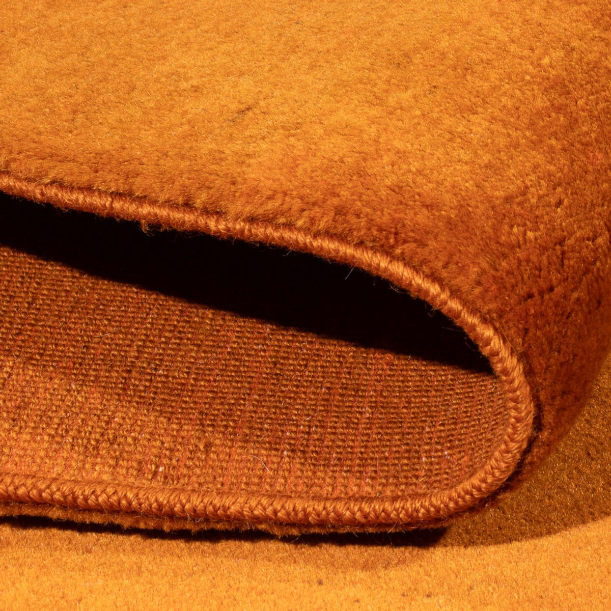 Tappeto Gabbeh - Persero - 193 x 153 cm - arancione