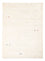 Tappeto Gabbeh - Persero - 196 x 152 cm - beige