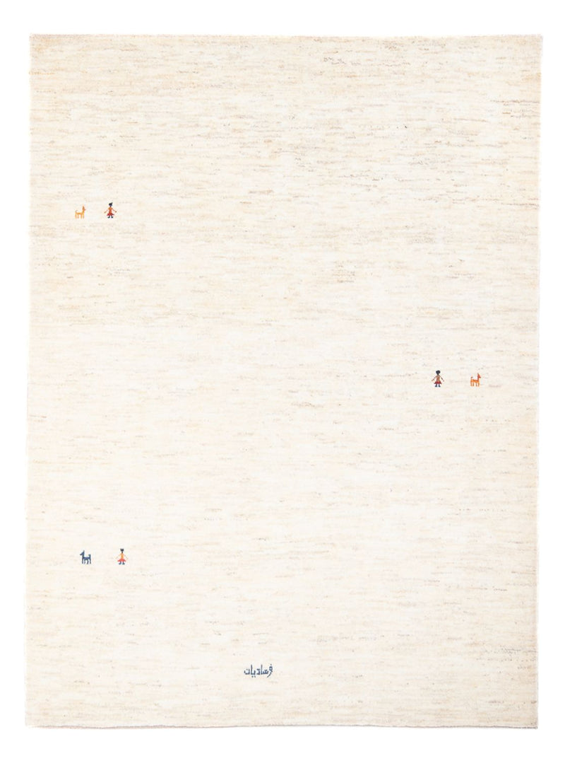 Tappeto Gabbeh - Persero - 196 x 152 cm - beige