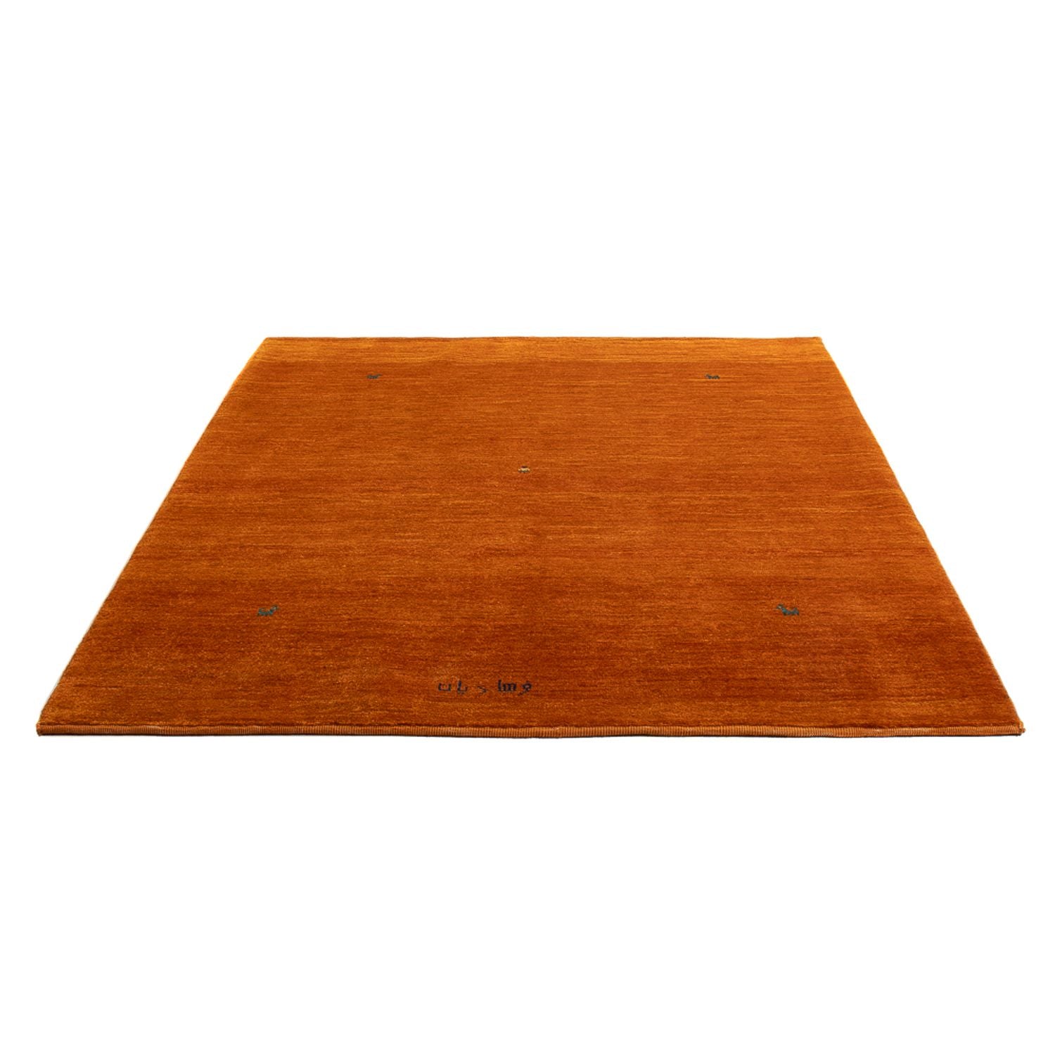 Tappeto Gabbeh - Persero - 199 x 149 cm - arancione