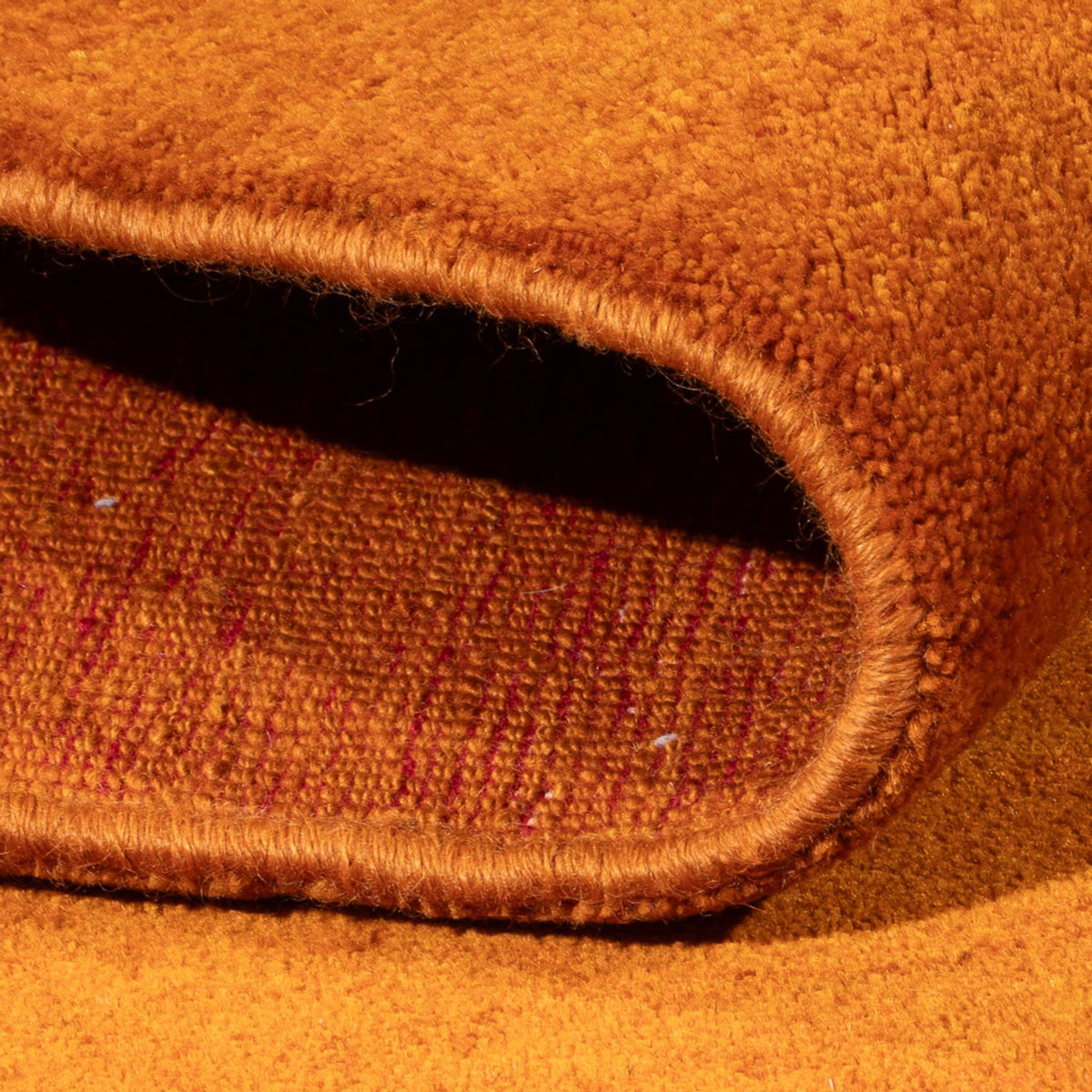 Tappeto Gabbeh - Persero - 209 x 150 cm - arancione