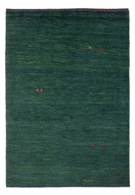 Tappeto Gabbeh - Persero - 205 x 140 cm - verde scuro