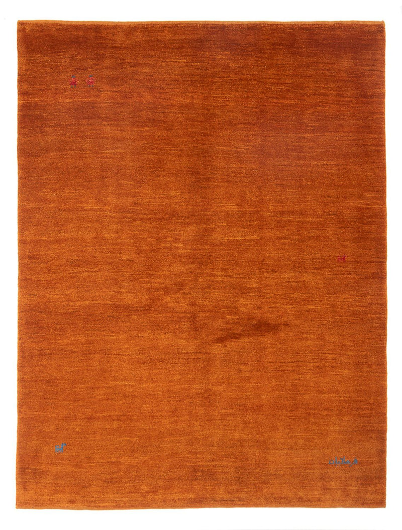 Tappeto Gabbeh - Persero - 203 x 154 cm - arancione