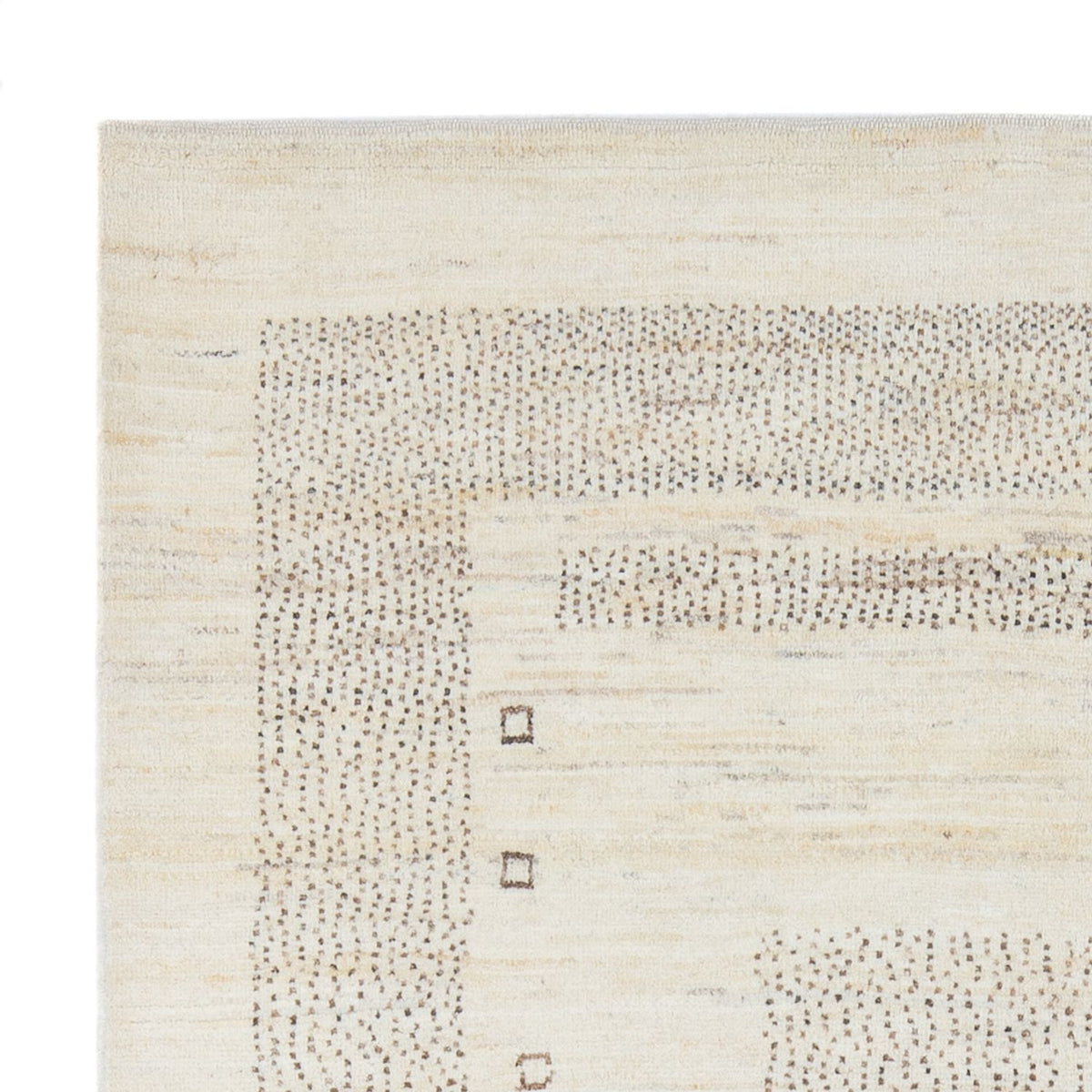 Tappeto Gabbeh - Persero - 190 x 144 cm - argento