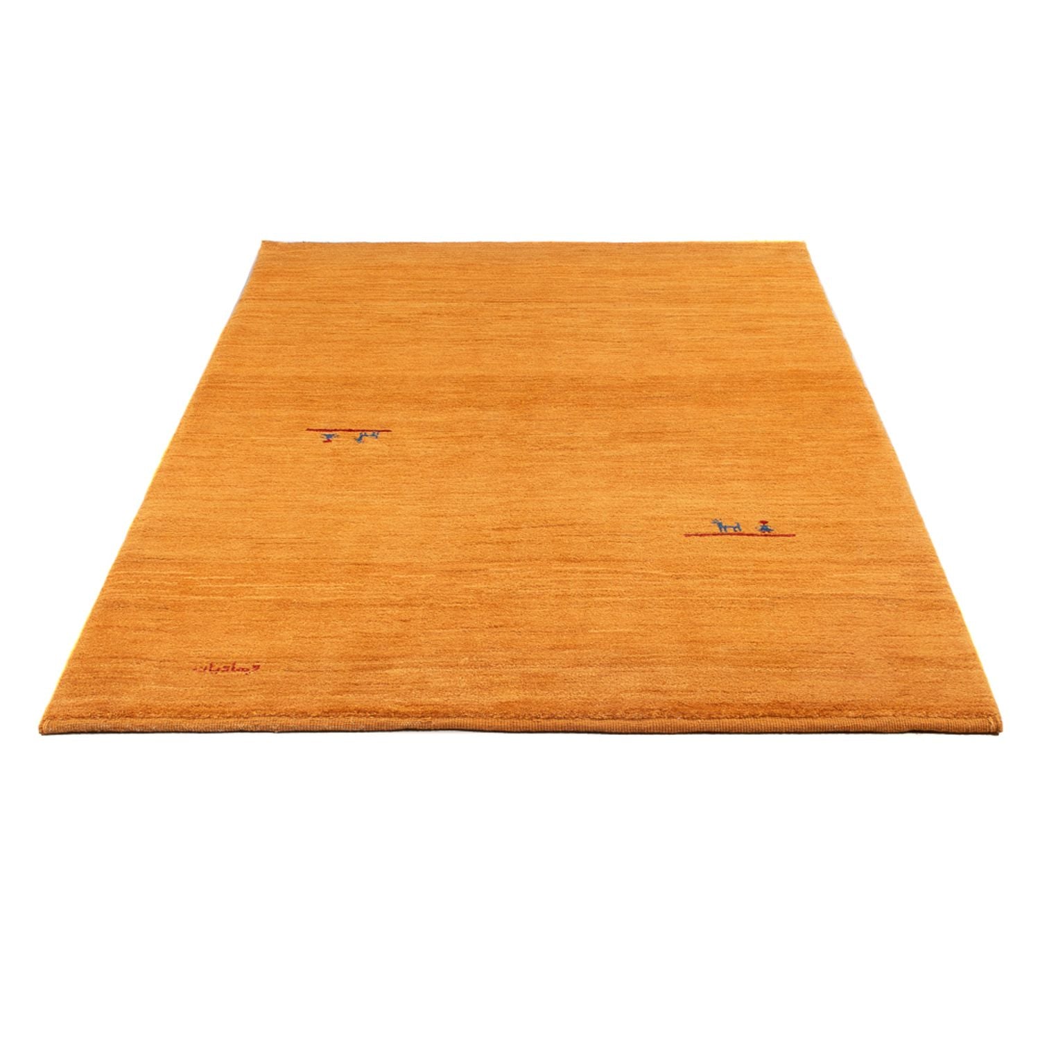 Tappeto Gabbeh - Persero - 196 x 118 cm - arancione