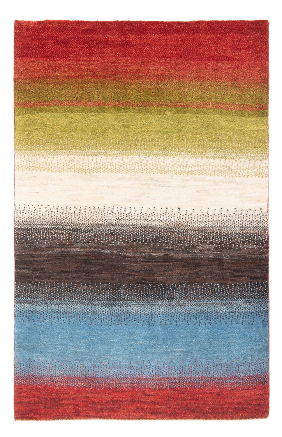 Tappeto Gabbeh - Persero - 150 x 98 cm - multicolore