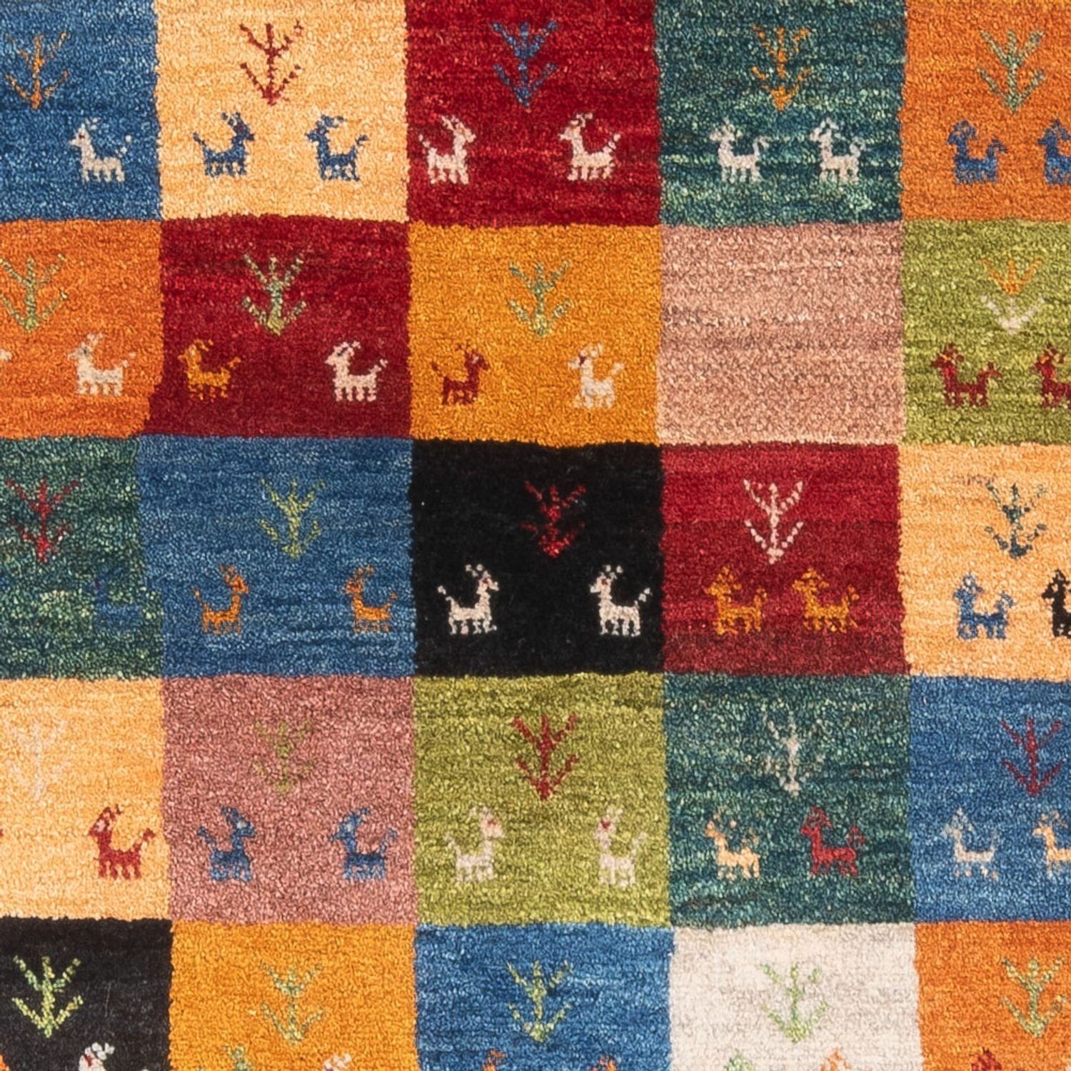 Tappeto Gabbeh - Persero - 150 x 102 cm - multicolore