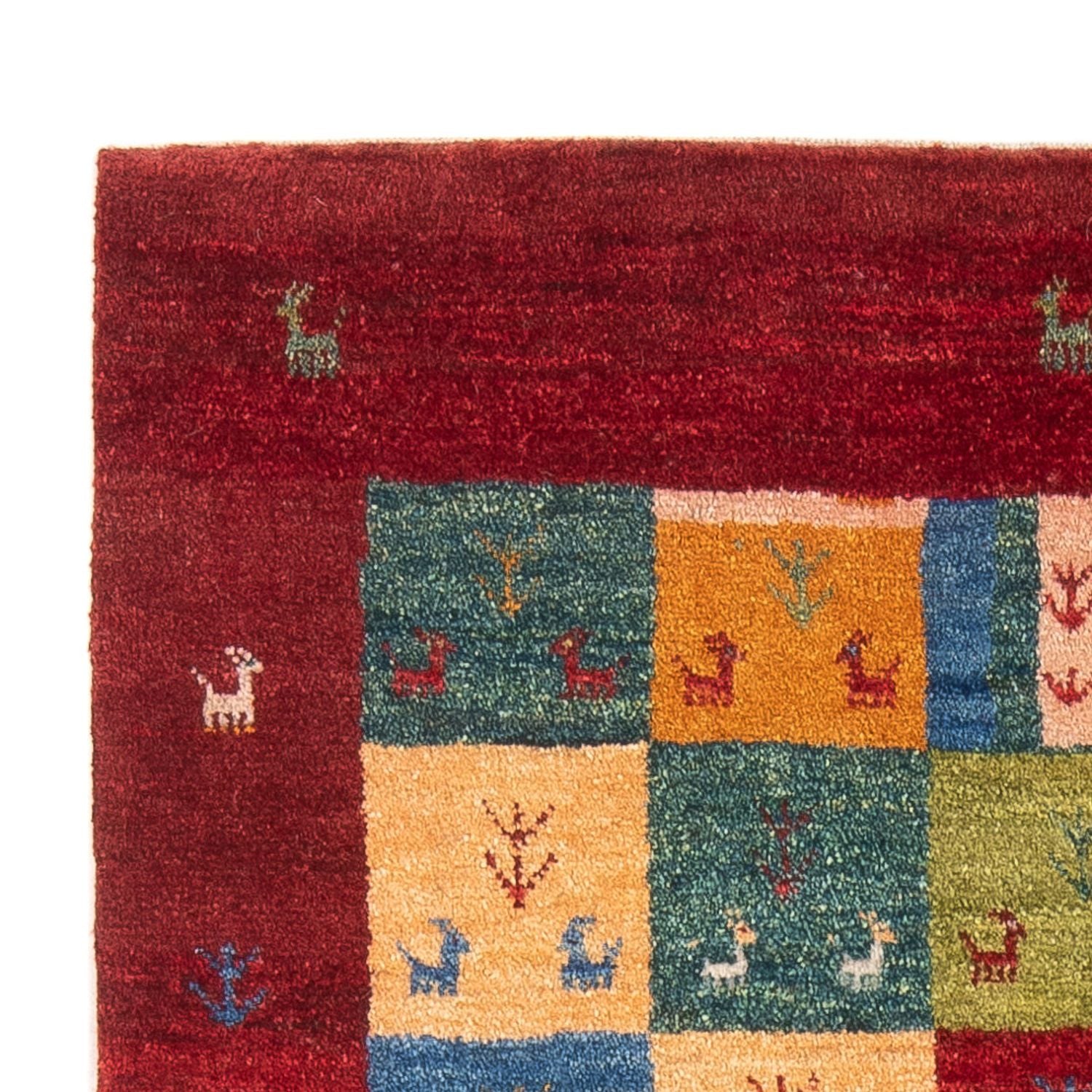 Tappeto Gabbeh - Persero - 150 x 102 cm - multicolore