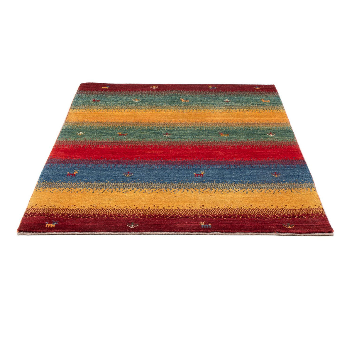 Tappeto Gabbeh - Persero - 152 x 108 cm - multicolore