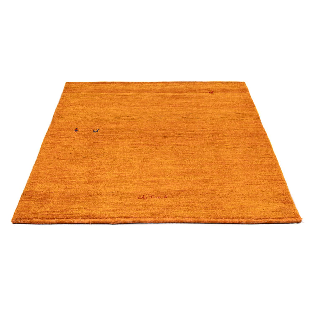 Tappeto Gabbeh - Persero - 148 x 103 cm - arancione