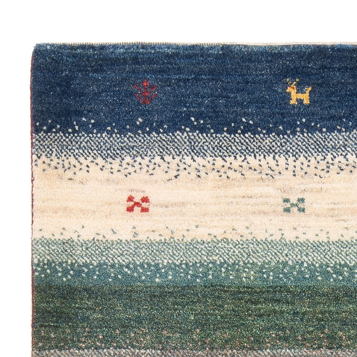 Gabbeh persiano Tappeto 107x153cm - Perserteppich Wollteppich