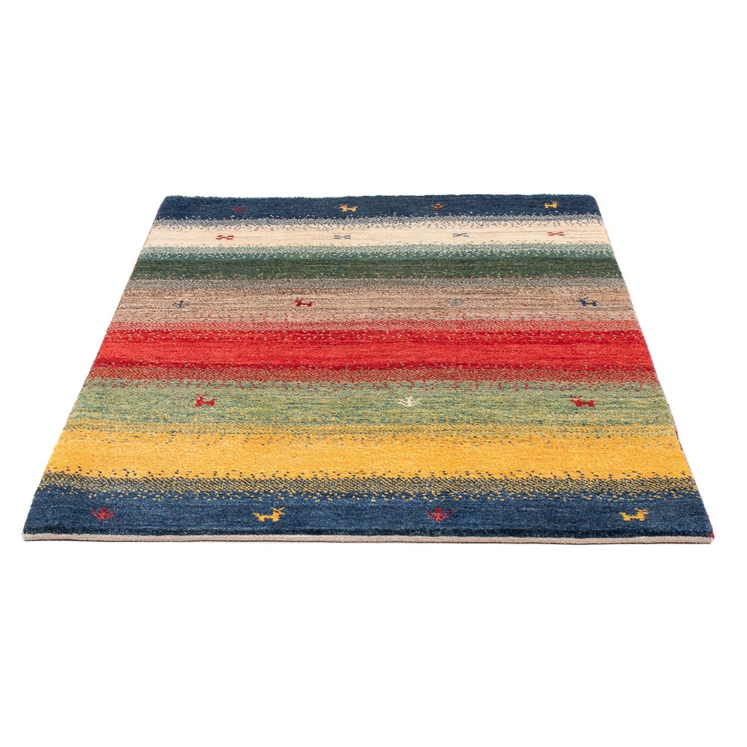 Tappeto Gabbeh - Persero - 153 x 107 cm - multicolore