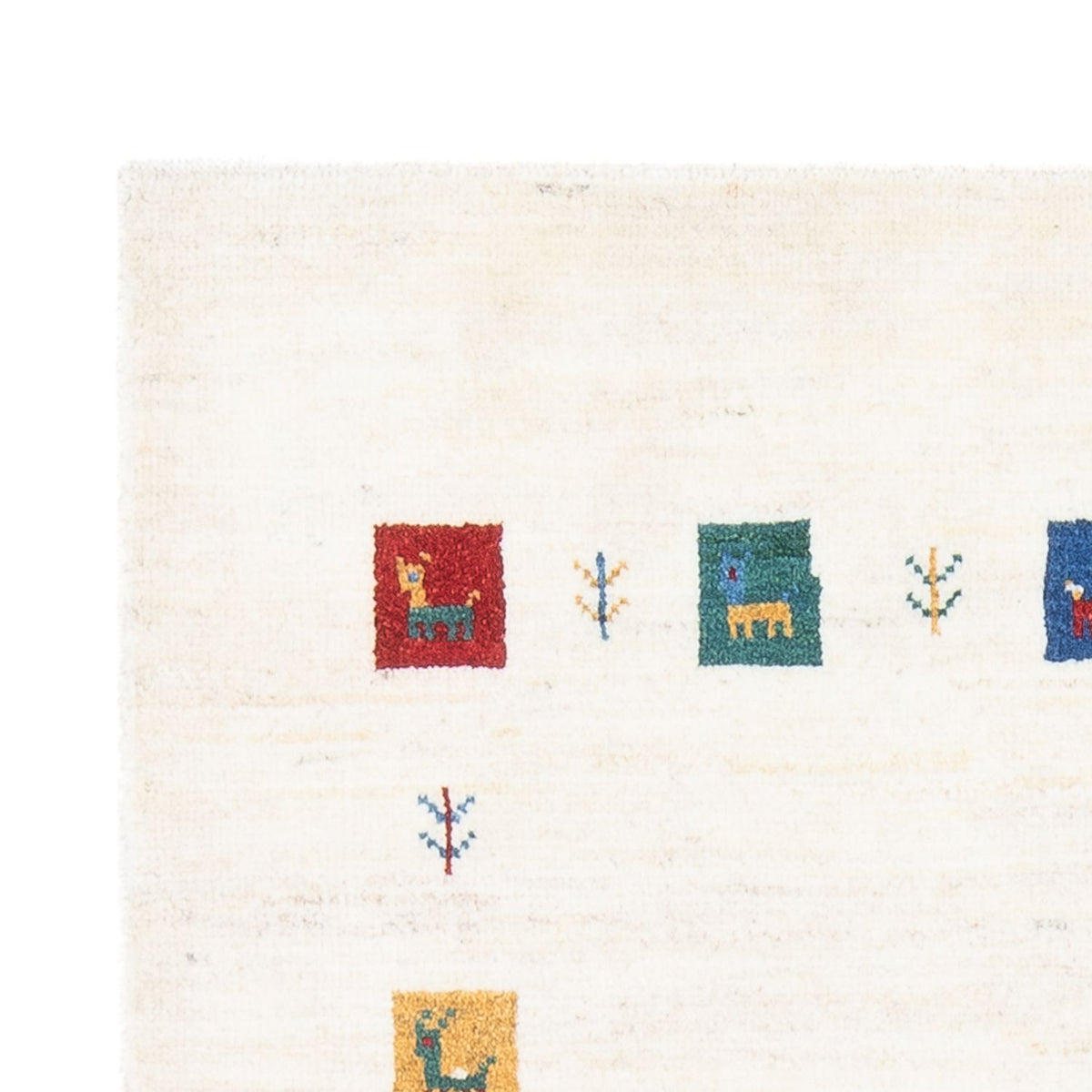 Tappeto Gabbeh - Persero - 151 x 100 cm - multicolore